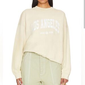 Anine Bing Jaci Yellow Sweatshirt